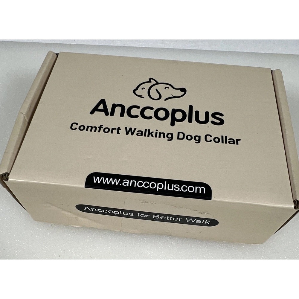 Anccoplus Comfort Walking Dog Collar Small Blue NEW Padded Mesh Heavy Duty - Picture 7 of 7
